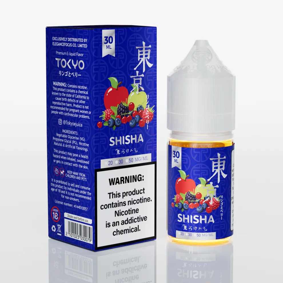 5-8_990x.webp سالت توکیو قلیان سیب میکس بری| TOKYO SHISHA APPLE BERRIES NICOTINE SALT - Image 1