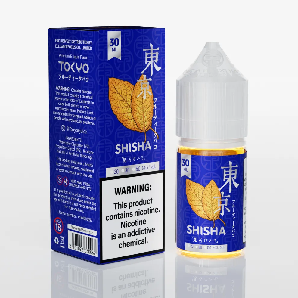 10-6_990x.webp سالت توکیو قلیان تنباکو میوه| TOKYO SHISHA FRUITY TOBACCO NICOTINE SALT - Image 1