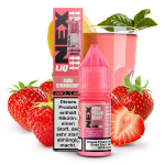 سالت توت فرنگی آبی پادسالت Pod Salt NexLiq Aqua Strawberry 30ml Nicotine Salt