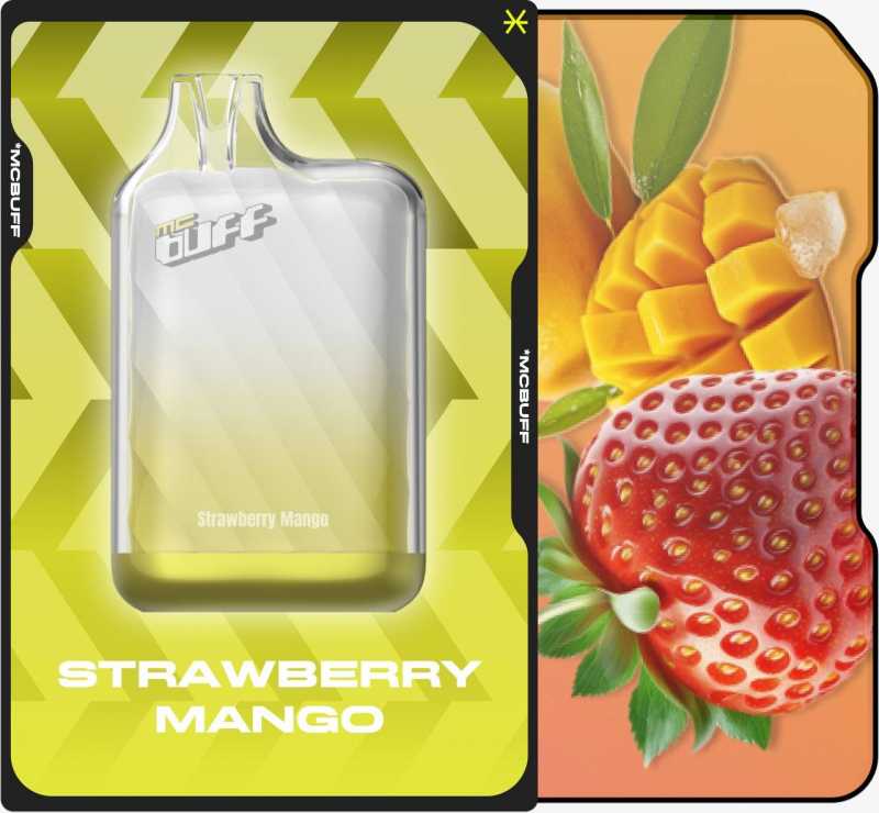 20240404_155626_1624106872.jpg پاد یک بار مصرف توت فرنگی انبه 10000 پاف | MCBUFF DISPOSABLE STRAWBERRY MANGO 10000 PUFF - Image 1