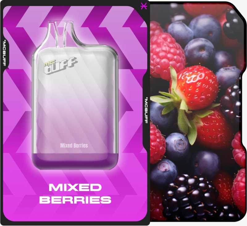 20240404_155925_43912408.jpg پاد یک بار مصرف میکس بری 10000 پاف | MCBUFF DISPOSABLE MIXED BERRIES 10000 PUFF - Image 1