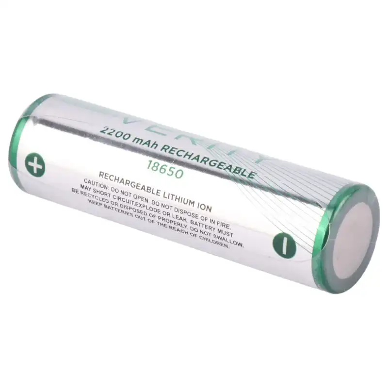 2200.webp باتری 18650 لیتیوم یونی 2200 میلی آمپر وریتی | VERITY 18650 LIHIUM ION 2200mAh - Image 1
