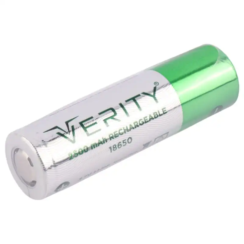 2500.webp باتری 18650 لیتیوم یونی 2500 میلی آمپر وریتی | VERITY 18650 LIHIUM ION 2500mAh - Image 1
