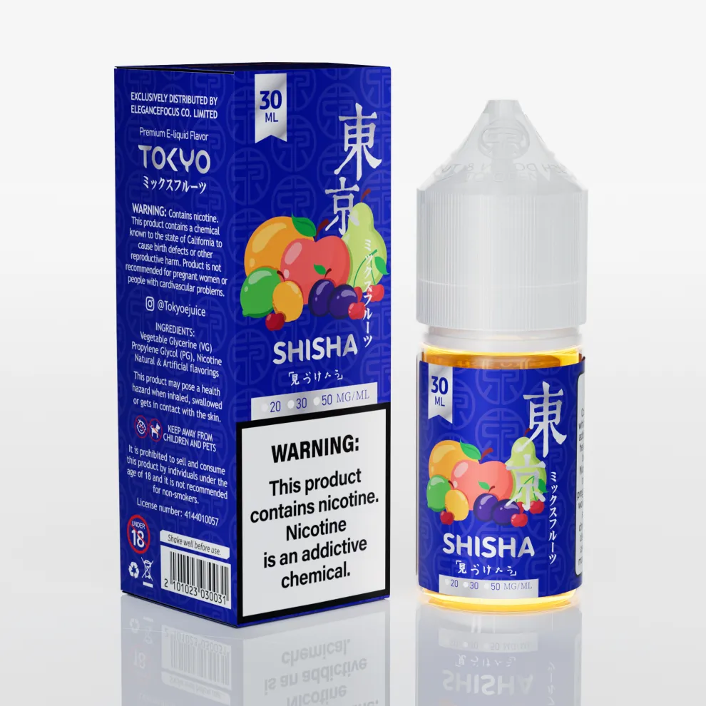 4-7_990x.webp سالت توکیو قلیان میکس میوه| TOKYO SHISHA MIXED FRUITS NICOTINE SALT - Image 1