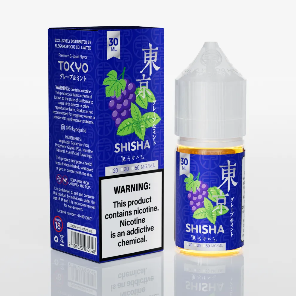 6-9_990x.webp سالت توکیو قلیان انگور نعنا| TOKYO SHISHA GRAPE MINT NICOTINE SALT - Image 1