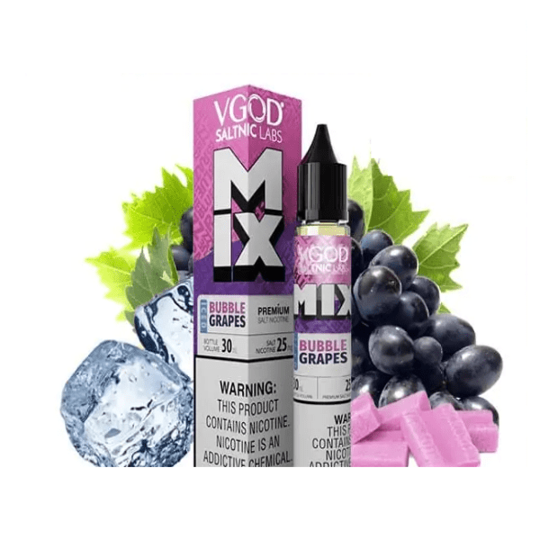 9e9e1ac427444e651c662dcf2c552d58.iced-bubble-grapes-mix-by-vgod-salts-30ml.png سالت آدامس بادکنکی انگور یخ ویگاد | VGOD BUBBLE GRAPES ICED MIX - Image 1
