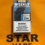 یکبار مصرف بلوبری رزبری 20Kپاف | VISHBAR BLUEBERRY RASPBERRY 20K PUFF