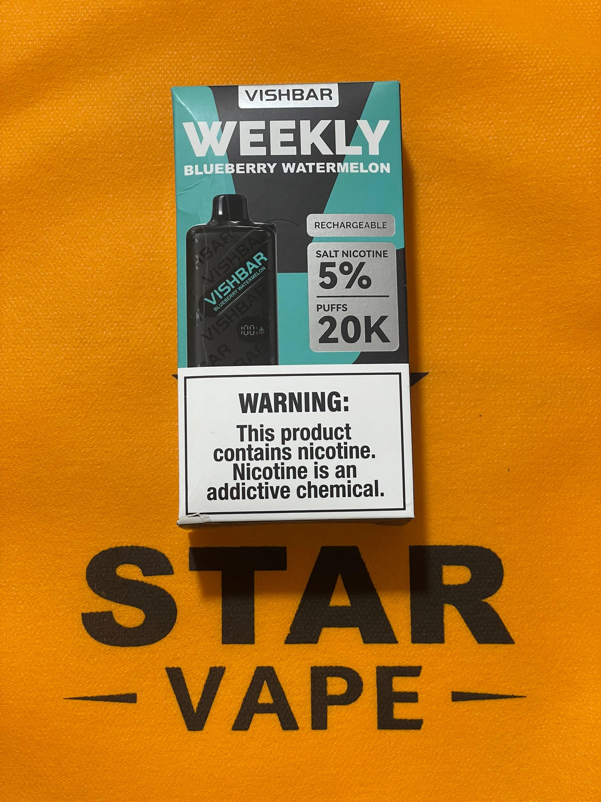 BW.jpeg یکبار مصرف بلوبری هندوانه 20Kپاف | VISHBAR BLUEBERRY WATERMELON 20K PUFF - Image 1