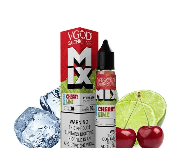 CHERRY-LIME-ICE.png سالت آلبالو لیمو یخ ویگاد | VGOD CHERRY LIME ICED MIX - Image 1