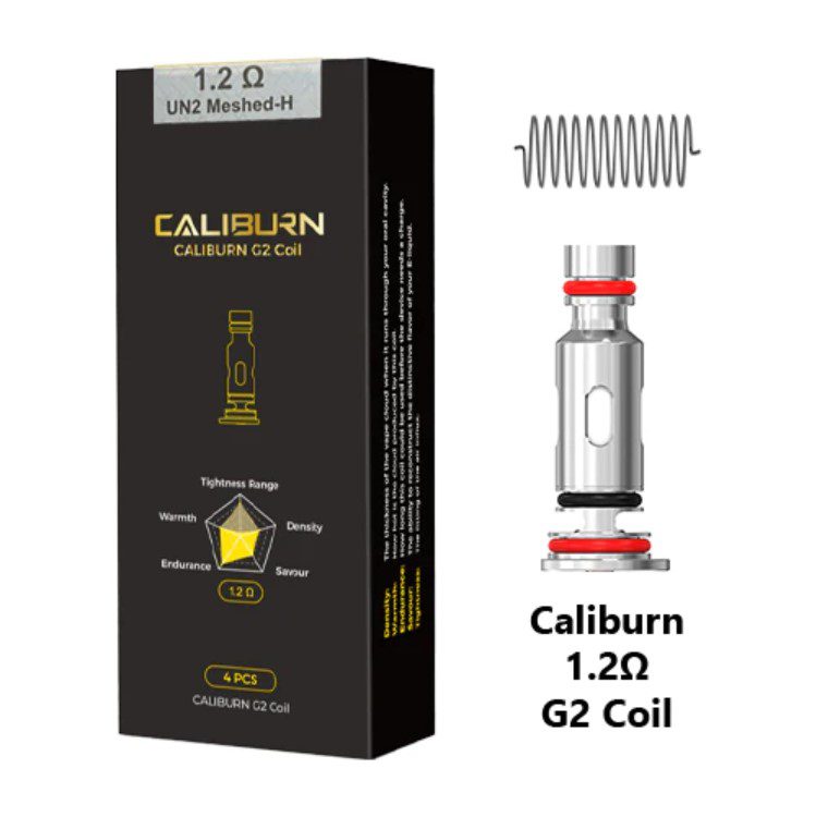Caliburn-G2-Coil.jpg کویل کالیبرن جی 2 بسته 4 عددی | UWELL Caliburn G2 COIL 4PCS - Image 1