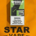 یکبار مصرف دوسیب 20Kپاف | VISHBAR DOUBLE APPLE 20K PUFF