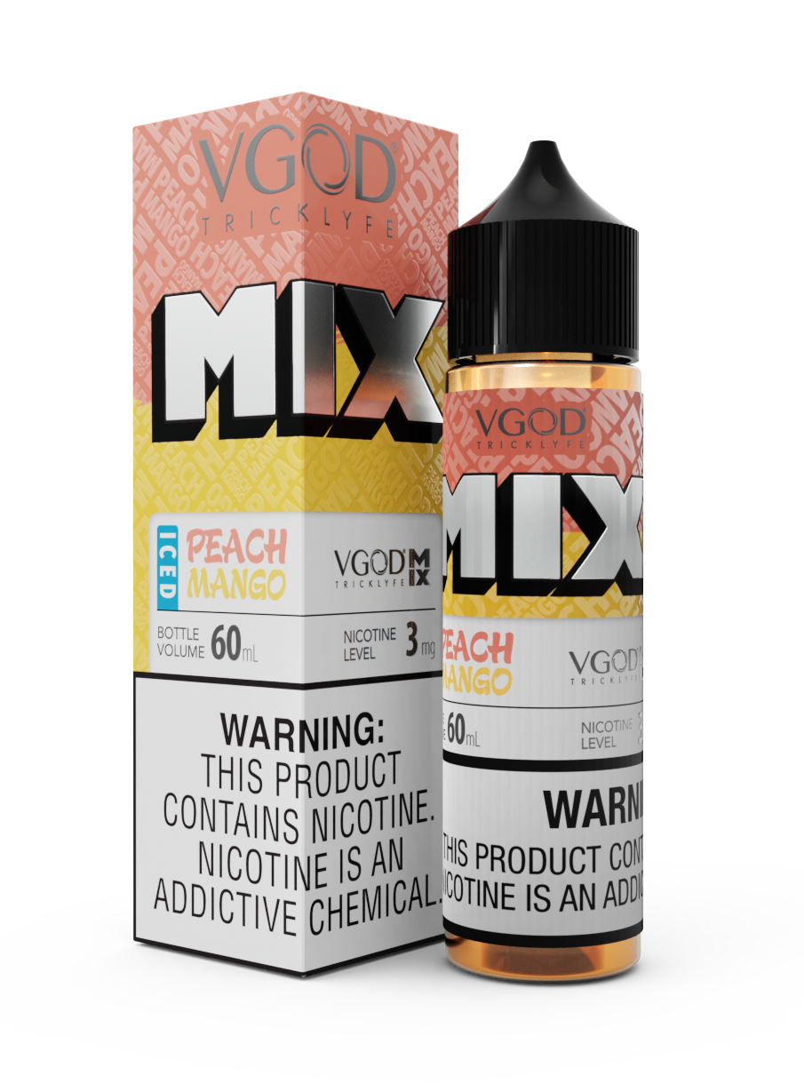 IMG_3253.webp جویس ویگاد هلو انبه یخ 60 میل | Vgod Iced Peach Mango Mixed Juice 60 ml - Image 1