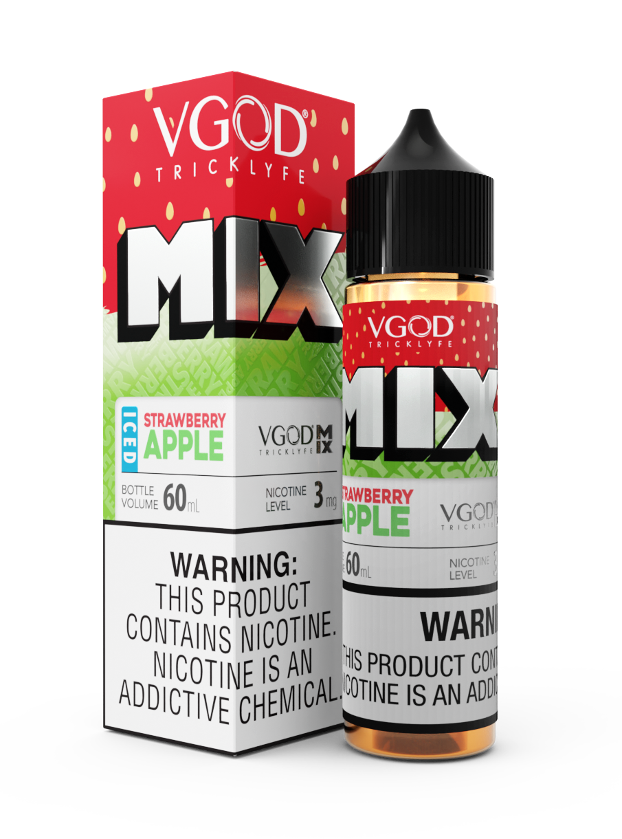 IMG_3255.webp جویس ویگاد توت فرنگی سیب یخ 60 میل | Vgod Iced Strawberry Apple Mixed Juice 60 ml - Image 1