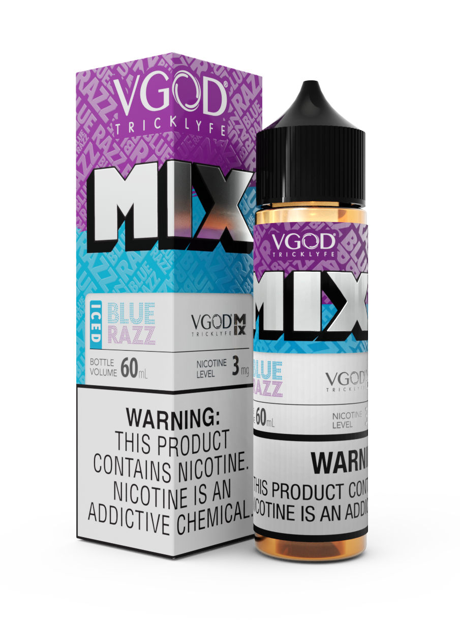 IMG_3258.webp جویس ویگاد تمشک آبی یخ 60 میل | Vgod Iced Blue Razz Mixed Juice 60 ml - Image 1