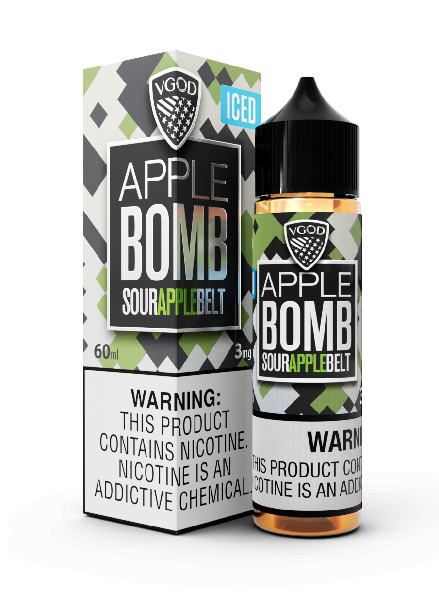 IMG_3263.webp جویس ویگاد سیب بمب یخ 60 میل | Vgod Apple Bomb Ice Juice 60 ml - Image 1