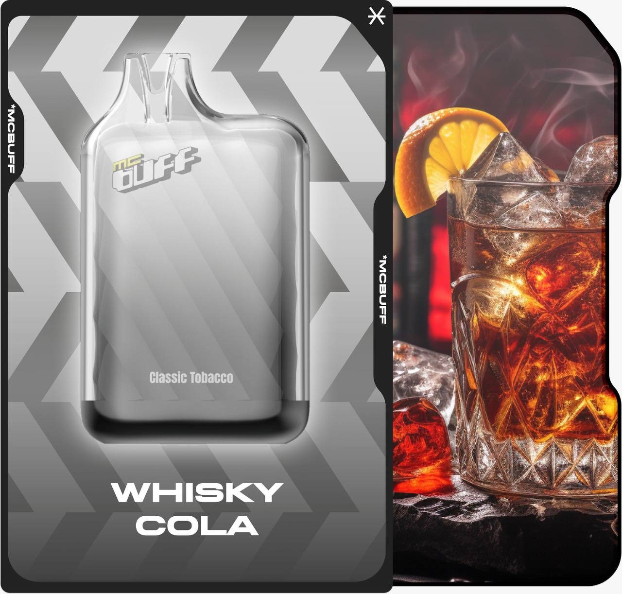 Image-3.jpg پاد یک بار مصرف نوشابه ویسکی کولا 10000 پاف | MCBUFF DISPOSABLE WHISKY COLA 10000 PUFF - Image 1