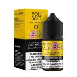 سالت مارشمالو من پادسالت | PodSalt Fusions Marshmallow Man3 Strawberry Marshmallow Nicotine Salt