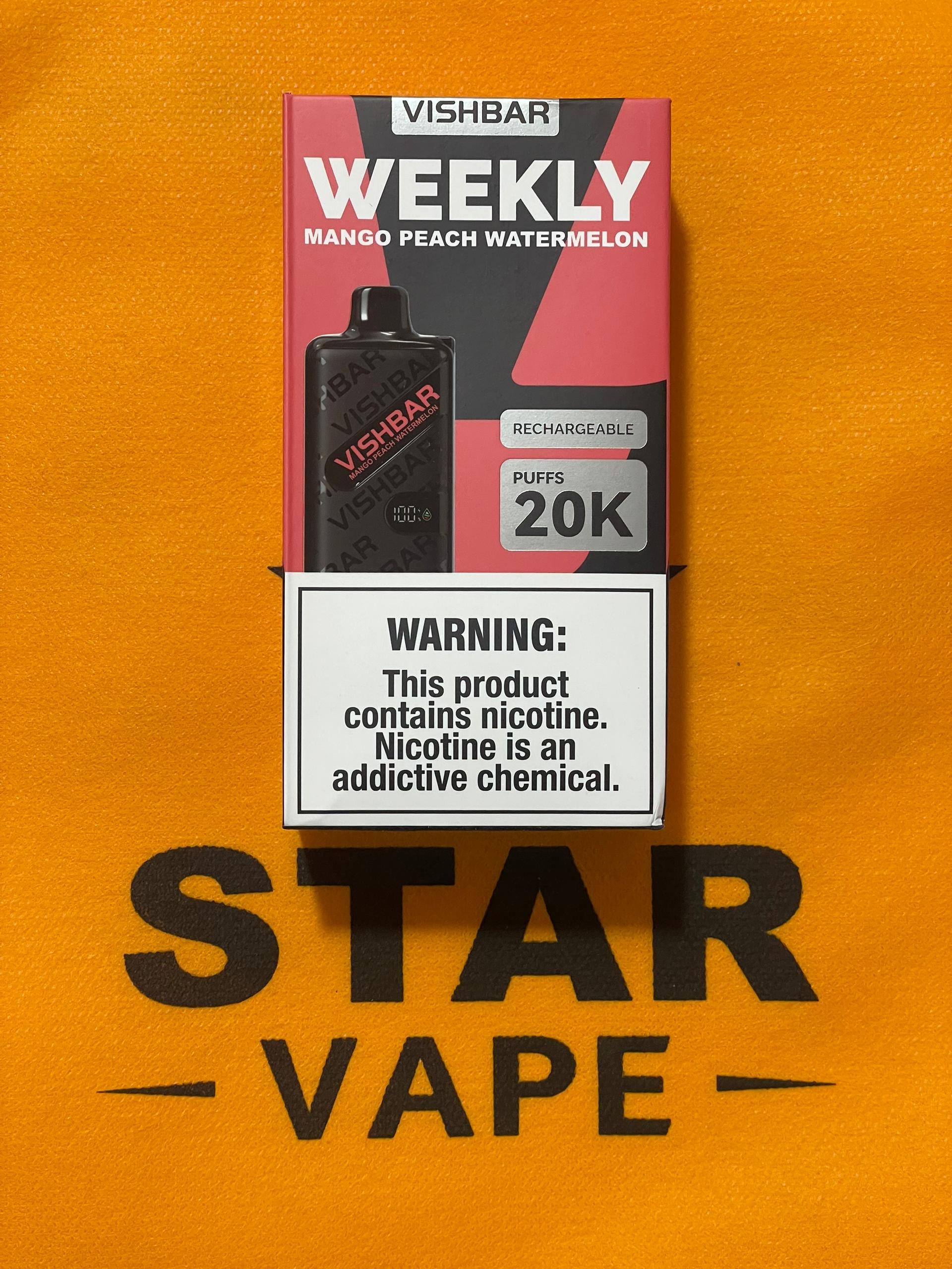 MPW.jpeg یکبار مصرف انبه هلو هندوانه 20Kپاف | VISHBAR MANGO PEACH WATERMELON 20K PUFF - Image 1