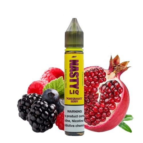 NASTY-LIQ-POMEGRANATE-BERRY-30ML-min-1.jpg سالت انار تمشک بلوبری نستی | Nasty POMEGRANATE BERRY - Image 1