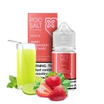 سالت لیموناد توت فرنگی شیرین یخ پادسالت Pod Salt Nexus Sweet Strawberry Lemonade 30ml Nicotine Salt ice