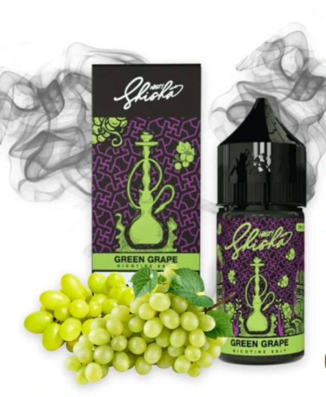 Nasty-Green-Grape-Shisha.jpg سالت انگور سبز Nasty Green Grape Shisha - Image 1