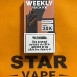 یکبار مصرف هلو یخ 20Kپاف | VISHBAR PEACH ICE 20K PUFF