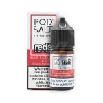 سالت بلو رزاپل پادسالت | PodSalt Fusions Redsapple Blue Razapple Ice Nicotine