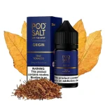 سالت تنباکوی اصلی پادسالت Pod Salt Origin True Tobacco 30ml Nicotine Salt