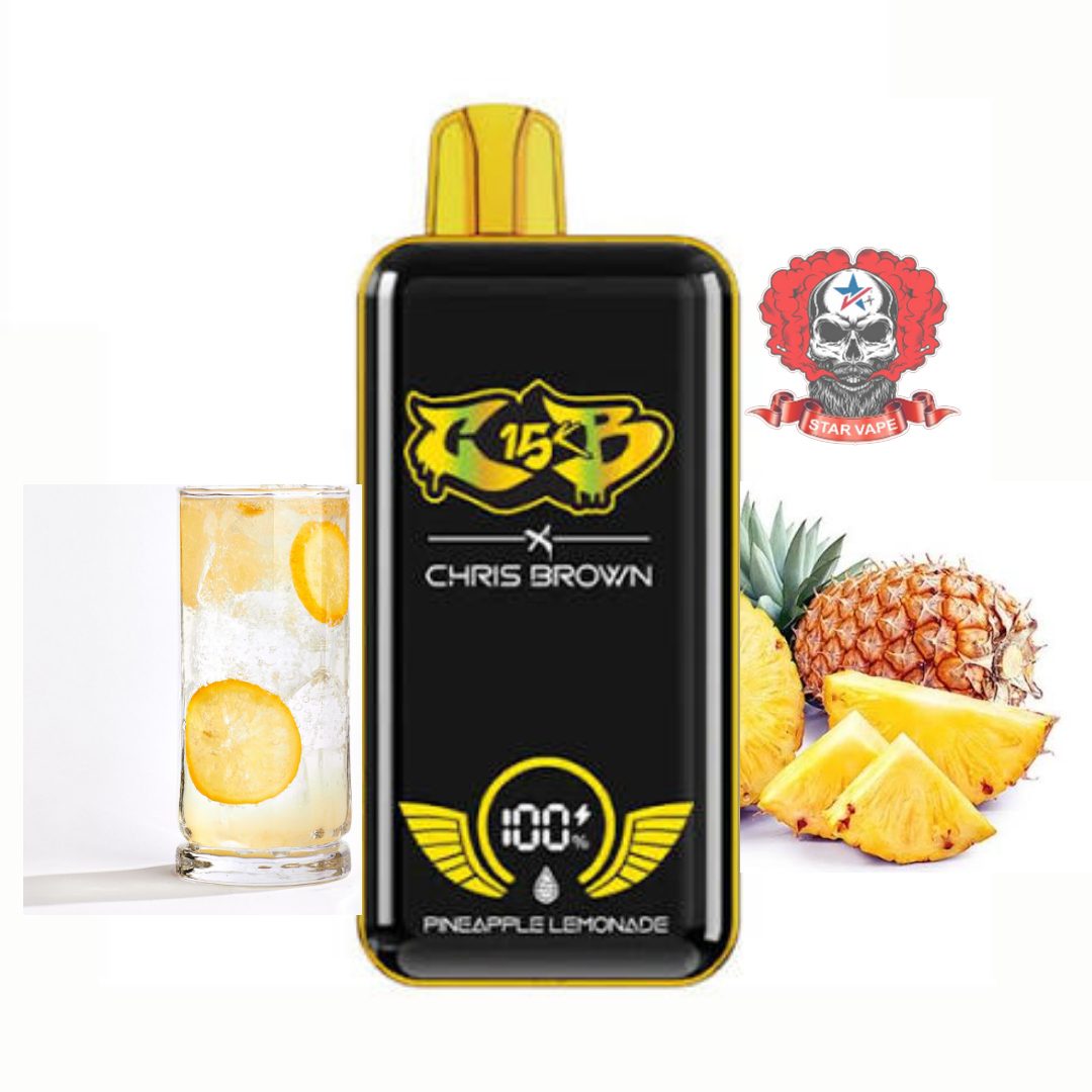 Picsart_26-02-26_13-45-19-804.jpg یکبار مصرف آناناس و لیموناد 15Kپاف | CHRIS BROWN NEW PINEAPPLE LEMONADE 15K PUFF - Image 1