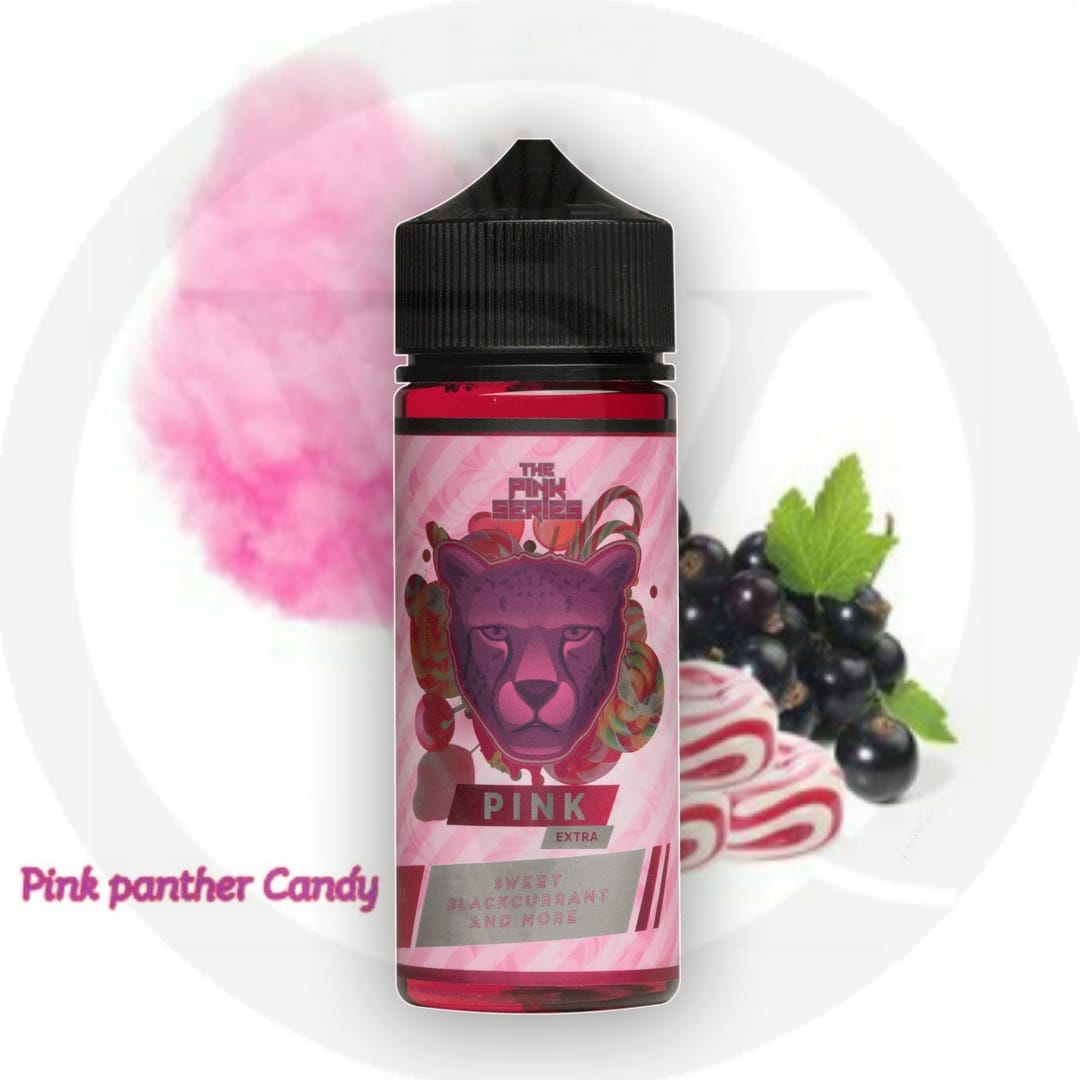 Pink-Panther-Series-120ml-Dr-Vapes-pink-candy.jpeg جویس انگور سیاه شیرین دکتر ویپ 120 | DR VAPES PINK SWEET BLACKCURRANT EXTRA - Image 1