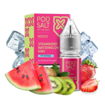 سالت توت فرنگی هندوانه کیوی یخ پادسالت | PodSalt NEXUS STRAWBERRY Watermelon KIWI ICE EDITION 30ml Nicotine Salt