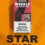یکبار مصرف توت فرنگی کیوی 20Kپاف | VISHBAR STRAWBERRY KIWI 20K PUFF