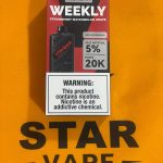 یکبار مصرف توت فرنگی هندوانه انگور 20Kپاف | VISHBAR STRAWBERRY WATERMELON GRAPE 20K PUFF