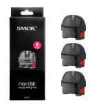 کارتریج اسموک نورد ۴ بسته 3 عددی | Smok Nord 4 Empty Pod 3pcs