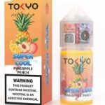 سالت آناناس هلو توکیو | TOKYO SUPER COOL PINEAPPLE PEACH NICOTINE SALT