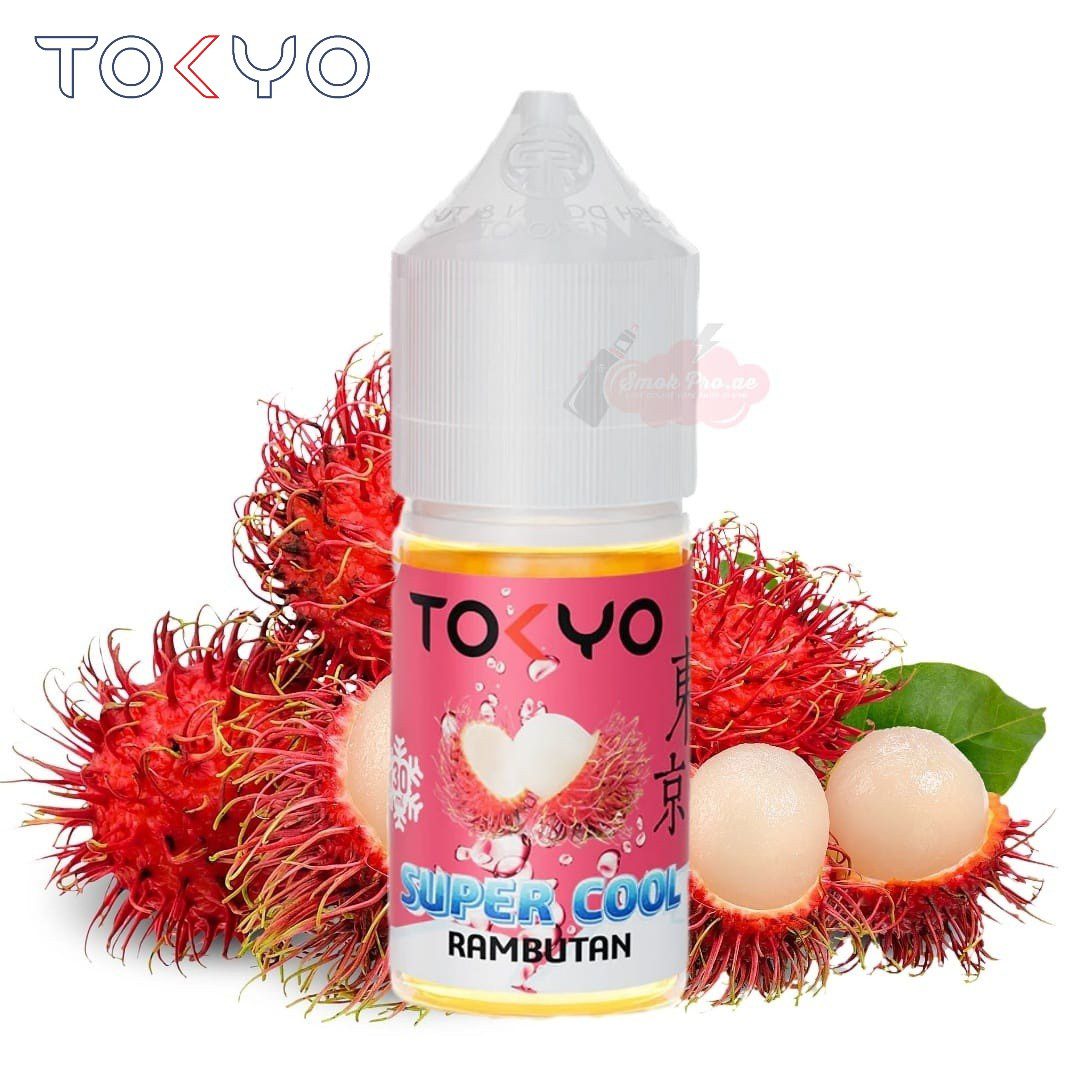 TOKYO-SUPER-COOL-RAMBUTON-NICOTINE-SALT.jpg سالت رامبوتان توکیو | TOKYO SUPER COOL RAMBUTON NICOTINE SALT - Image 1