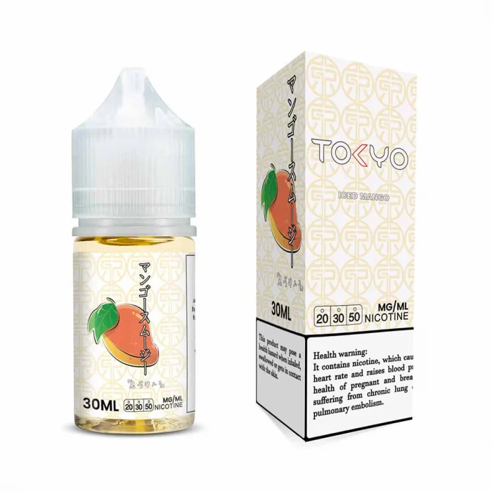 Tokyo-Iced-Mango-30ml-e-litecigs_1200x1200.webp سالت انبه یخ توکیو | TOKYO CLASSIC ICED MANGO NICOTINE SALT - Image 1