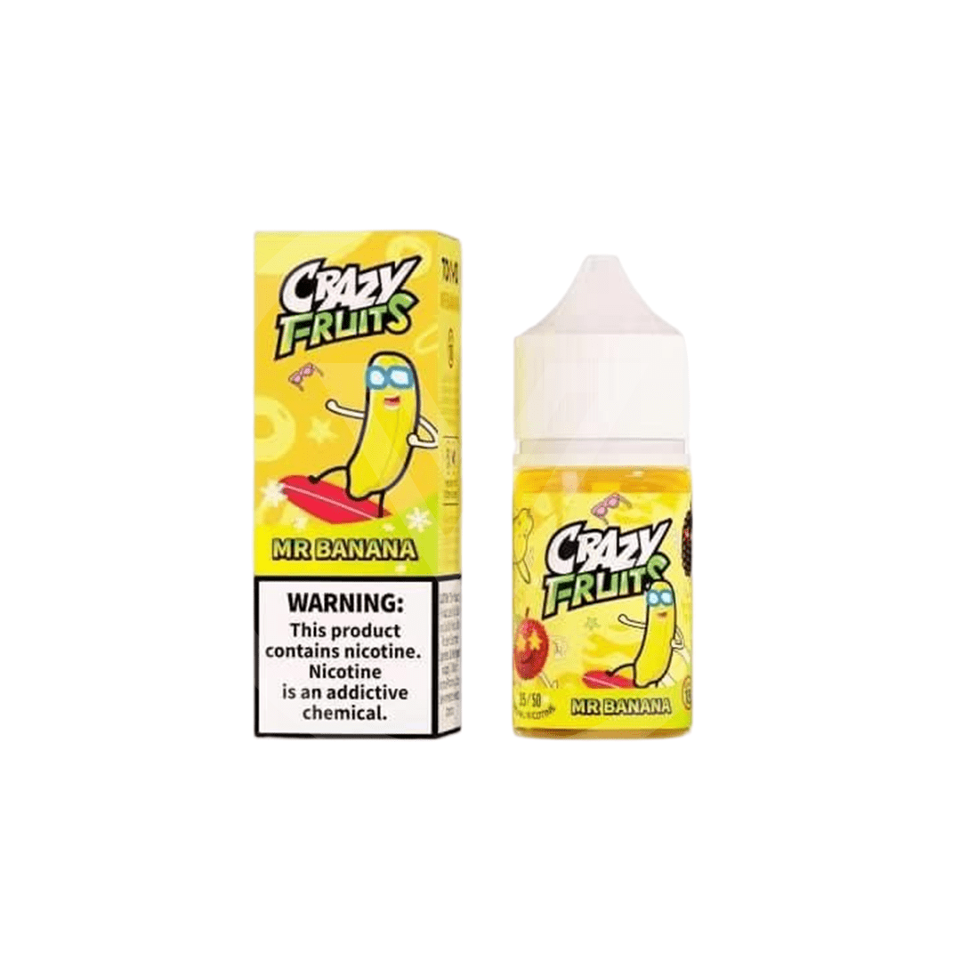 Tokyo-crazy-fruits-MR-Banana-35mg.png سالت موز توکیو | TOKYO CRAZY FRUIT MR BANANA NICOTINE SALT - Image 1