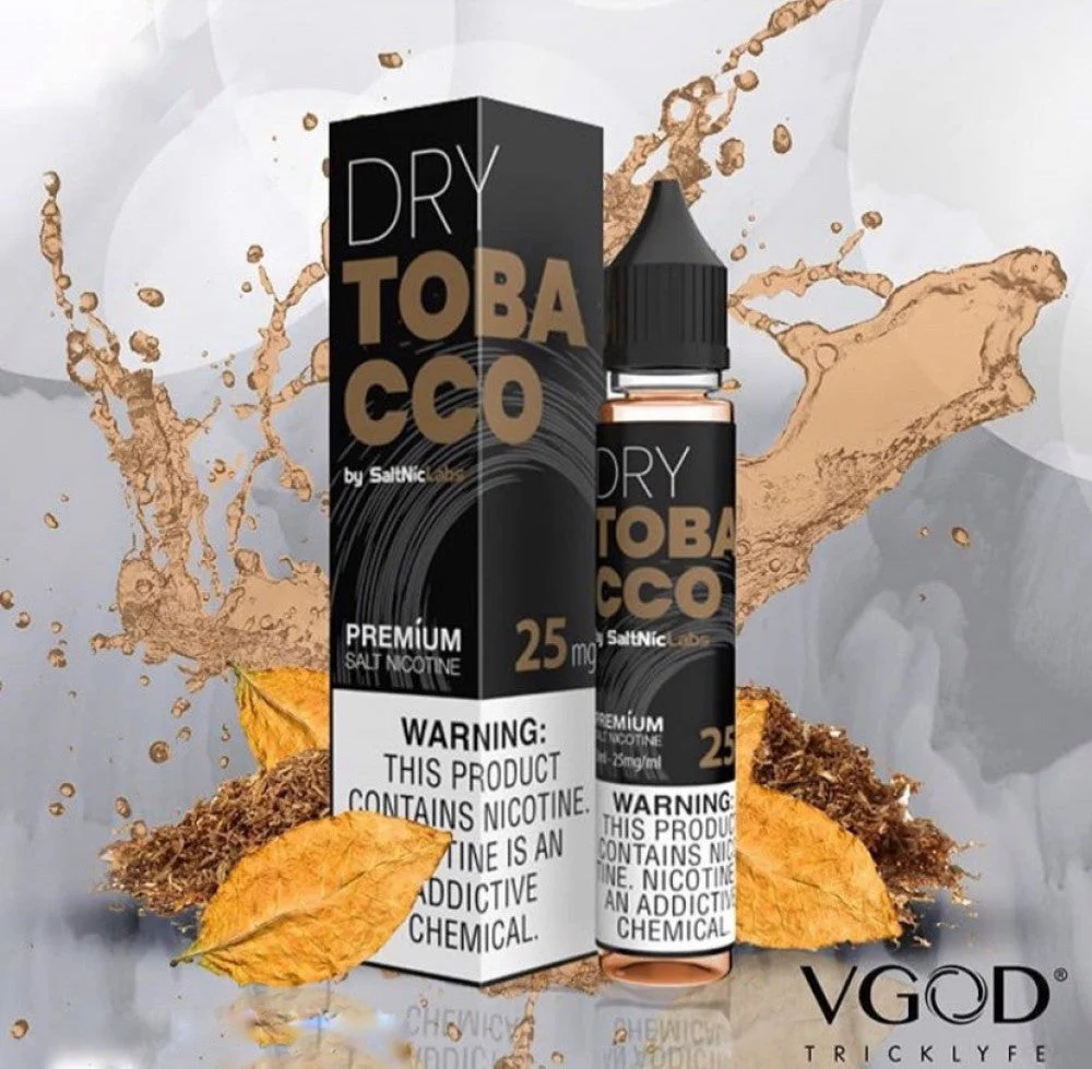 VGOD-DRY-TOBACCO.webp سالت درای تنباکو ویگاد | VGOD DRY TOBACCO - Image 1