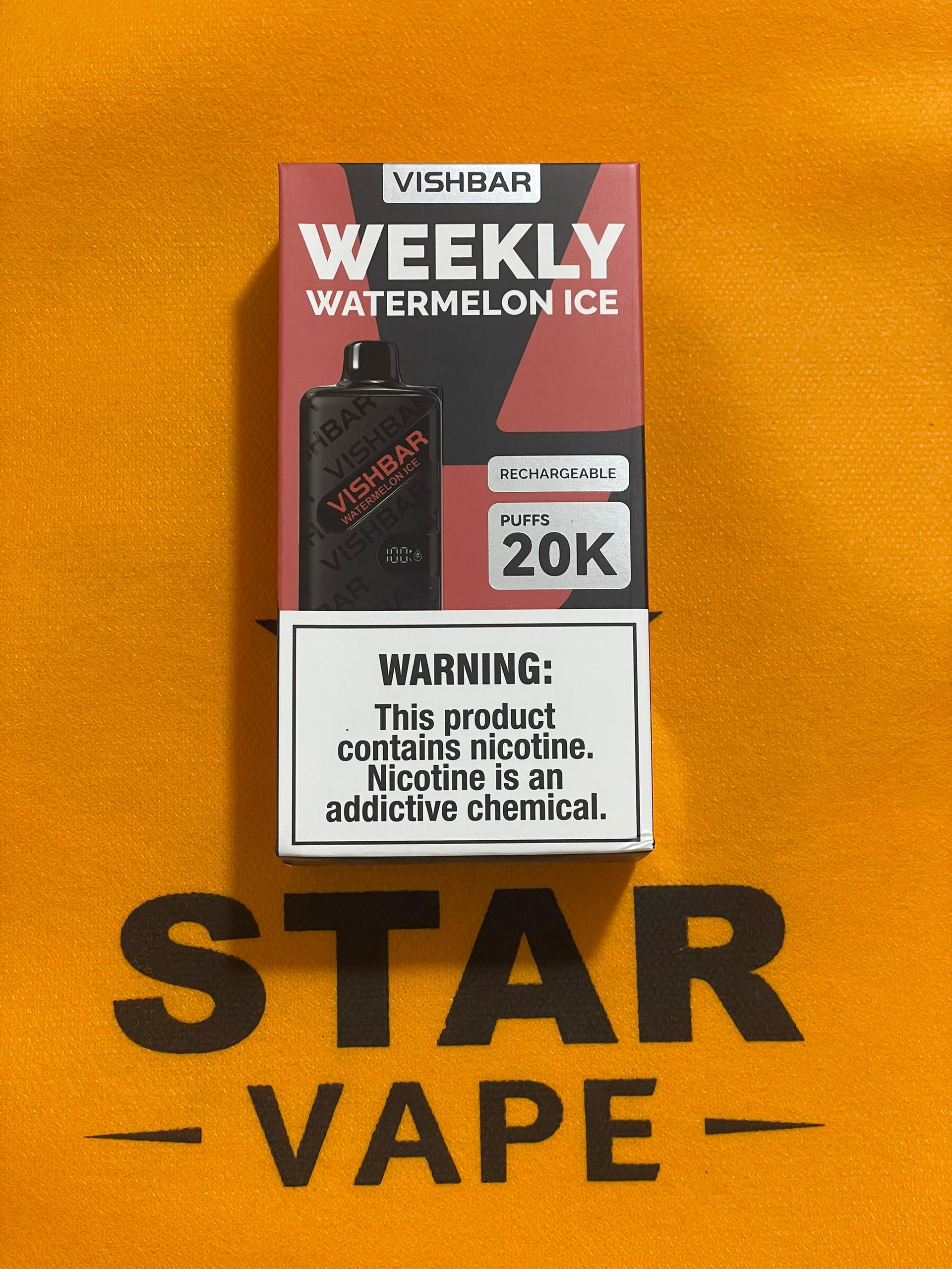WI.jpeg یکبار مصرف هندوانه یخ 20Kپاف | VISHBAR WATERMELON ICE 20K PUFF - Image 1