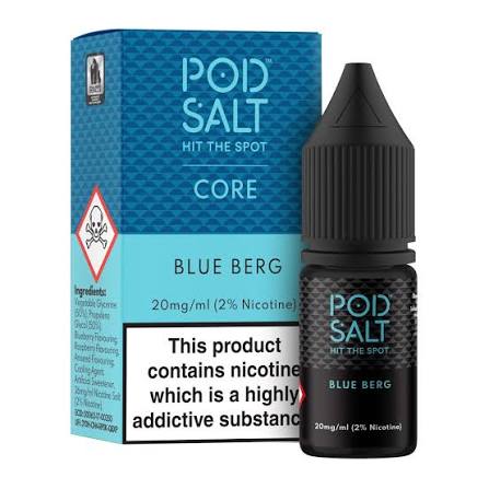 blue-berg.jpeg سالت بلو برگ پادسالت Pod Salt Core Blue Berg 30ml Nicotine Salt - Image 1