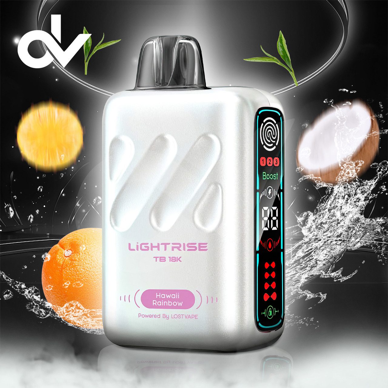 hawaii-rainbow.jpg یکبار مصرف میوهای استوایی 18Kپاف | LOST VAPE HAWAII RAINBOW 18000 PUFF - Image 1