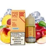سالت پادسالت سیب و هلو پادسالت PodSalt NEXUS FUJI APPLE PEACH