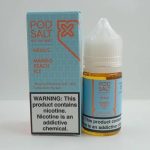 سالت یخ هلو انبه نکسوس پادسالت Pod Salt Nexus Mango Peach Ice 30ml Nicotine Salt