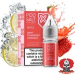 سالت توت فرنگی لیموناد پادسالت PodSalt Nexus Sweet Strawberry Lemonade Salt Nicotine